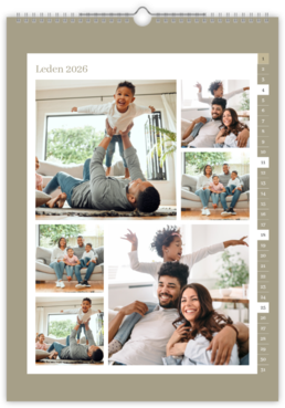 Fotokalendář exklusiv na výšku - Náš rok