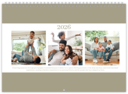 Nástenný plánovací fotokalendar - Náš rok 