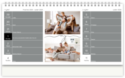 Stolní fotokalendář s vlastními jmény - Najlepšie chvíle