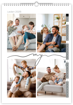 Fotokalendář exklusiv na výšku - Nejlepší chvíle