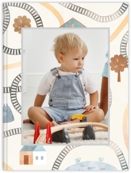 Fotokniha s pevnou väzbou - originálny darček! - Vláčiky