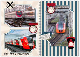 Vychytaná fotokniha - Krúžková - Vlaky