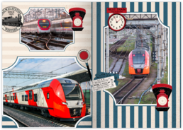Fotozošit z vlastných fotiek| Tlačiarik.sk - Vlaky