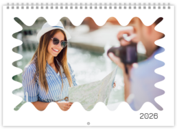 Nástenný plánovací fotokalendar - Okraje
