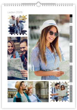 Fotokalendář exklusiv na výšku - Okraje 