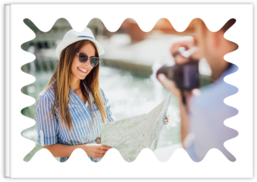 Fotokniha na šírku s pevnou väzbou a kvalitným papierom - Okraje