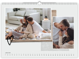 Fotokalendář exklusiv na šířku - Zmačkaný papír