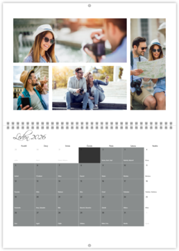 Nástenný plánovací fotokalendar - Nádych 