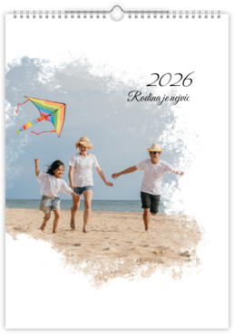 Fotokalendář exklusiv na výšku - Nádech