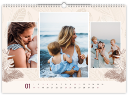 Fotokalendář exklusiv na šířku - Flora