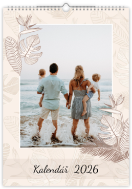 Fotokalendář exklusiv na výšku - Flora 