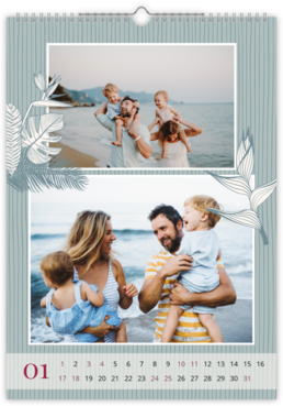 Fotokalendář exklusiv na výšku - Flora 