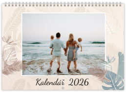 Nástenný plánovací fotokalendar - Flora