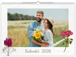 Fotokalendář exklusiv na šířku - Dry flowers