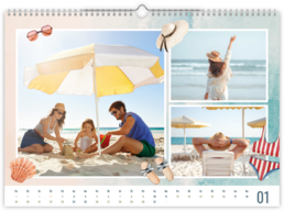 Fotokalendář exklusiv na šířku - Beach
