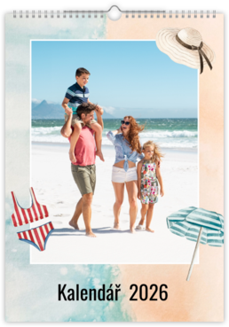 Fotokalendář exklusiv na výšku - Beach