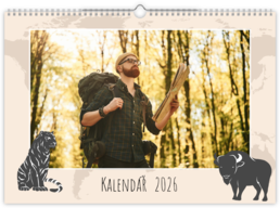 Fotokalendář exklusiv na šířku - Cestopis