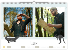 Fotokalendář exklusiv na šířku - Cestopis