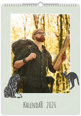 Fotokalendář exklusiv na výšku - Cestopis