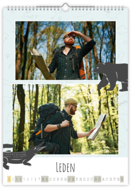 Fotokalendář exklusiv na výšku - Cestopis