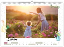 Fotokalendář exklusiv na šířku - Spring