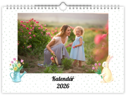 Fotokalendár nástenný mesačný na šírku - Spring
