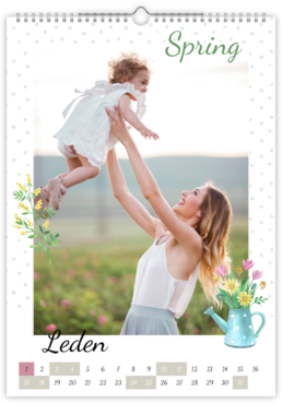 Fotokalendář exklusiv na výšku - Spring