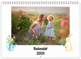 Nástenný plánovací fotokalendar - Spring