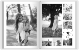 Fotokniha s pevnou väzbou - originálny darček! - Ležérne kvety