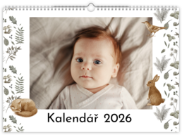 Fotokalendář exklusiv na šířku - Babies dream 