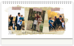Stolní fotokalendář s vlastními jmény - Nástenka 