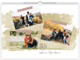 Fotokalendář exklusiv na šířku - Nástěnka
