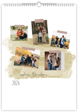 Fotokalendář exklusiv na výšku - Nástěnka
