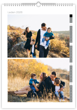 Fotokalendář exklusiv na výšku - Nástěnka