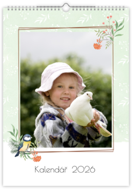 Fotokalendář exklusiv na výšku - Ptáčci