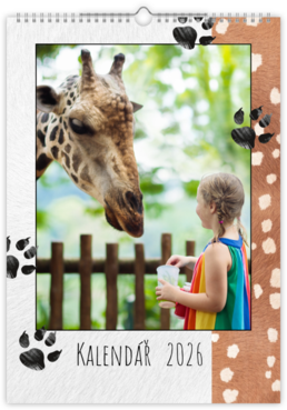 Fotokalendář exklusiv na výšku - Zoo
