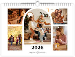 Fotokalendár nástenný mesačný na šírku - Klenba