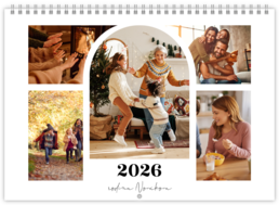 Nástenný plánovací fotokalendar - Klenba 