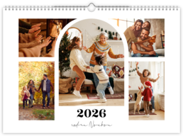 Fotokalendář exklusiv na šířku - Klenba