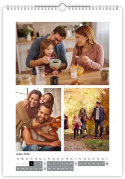 Fotokalendář exklusiv na výšku - Klenba
