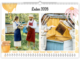Fotokalendář exklusiv na šířku - Včelař