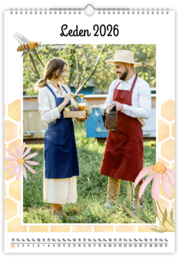 Fotokalendář exklusiv na výšku - Včelař