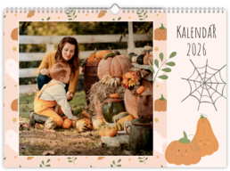 Fotokalendář exklusiv na šířku - Dýně