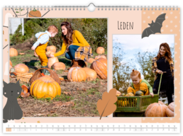 Fotokalendář exklusiv na šířku - Dýně