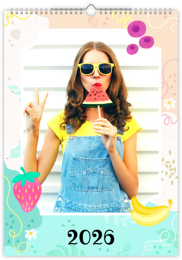 Fotokalendář exklusiv na výšku - Ovoce