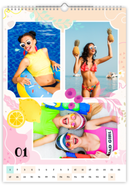 Fotokalendář exklusiv na výšku - Ovoce