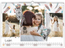 Fotokalendář exklusiv na šířku - Safari babies