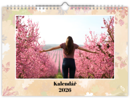 Fotokalendár nástenný mesačný na šírku - 4 ročné obdobia