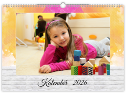 Fotokalendář exklusiv na šířku - Colorful