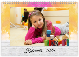 Nástenný plánovací fotokalendar - Colorful